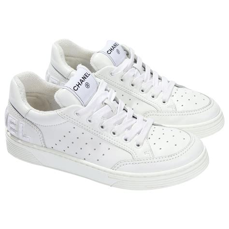 chanel white sneakers nordstrom|chanel low top sneakers.